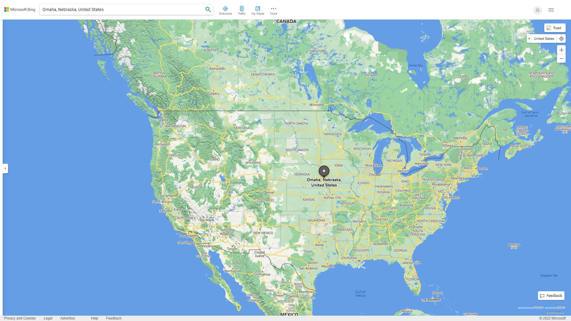 Where is Omaha in the US